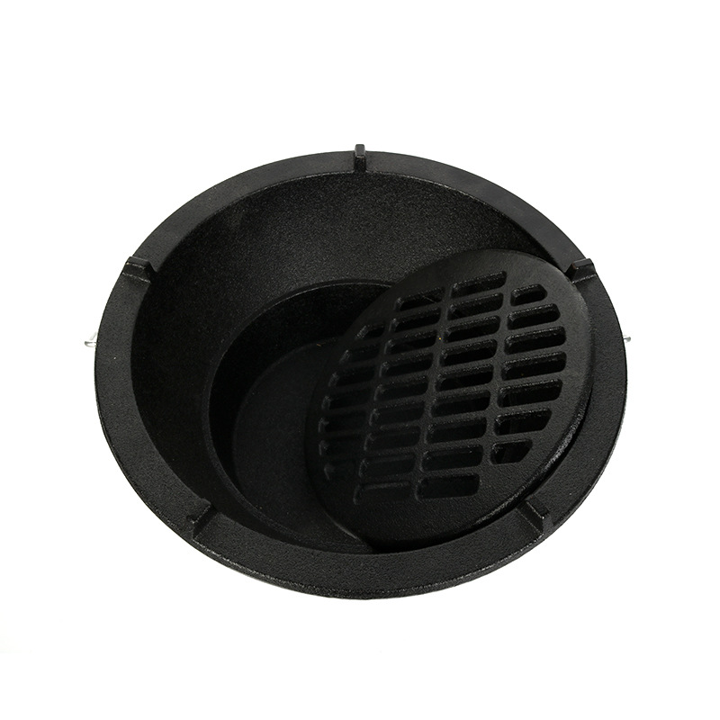 Portable Cast Iron Hibachi Gri - Korean Bbq Grill recension och pris