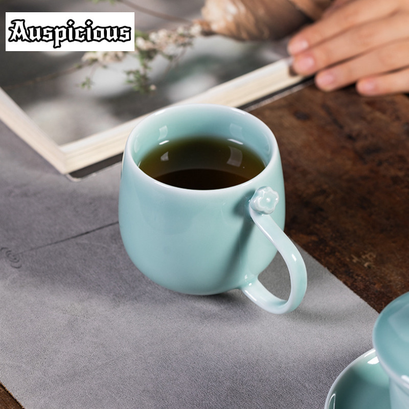 400ml Azure Longquan Celadon F - Celadon Ceramic Cup recension och pris